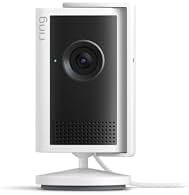 Ring Indoor Cam 2K (newest model) — Retinal 2K for crisp, true-to-life video quality, 6x Enhanced Zoom, Night Vision, White