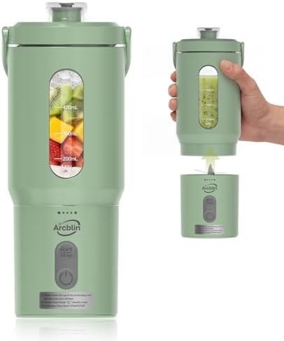 Portable Blender Shakes & Smoothies, Small Personal Blender, Green