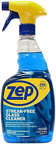 Zep Streak-Free Glass Cleaner 32 oz ZU112032 , Blue
