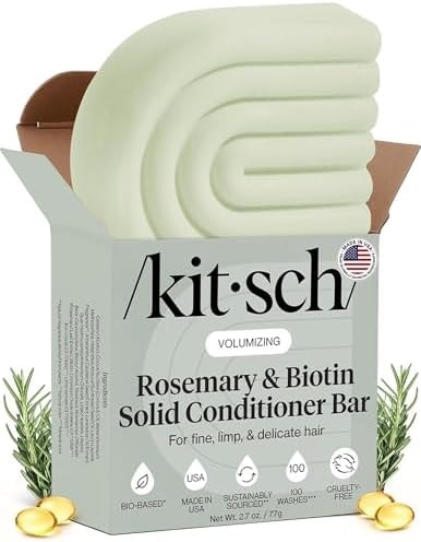 Kitsch Rosemary & Biotin Conditioner Bar Soap for Hair Growth - 2.7 oz