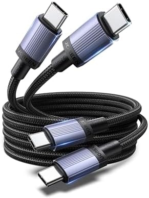 UGREEN 240W USB C Cable 2-Pack, Fast Charging for Laptops & Phones, 3.3FT