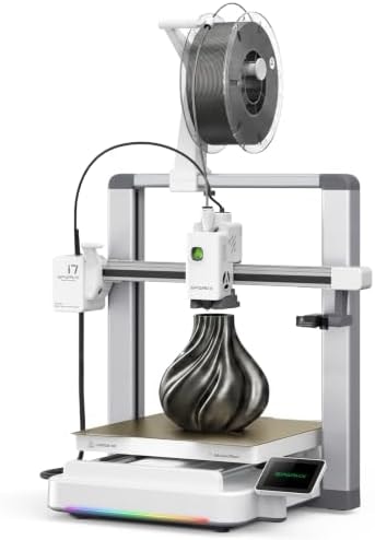 Creality SPARKX i7 3D Printer Multi Color 3D Printing 500mm/s High Speed 95% Pre-Assemble AI Photo 3D Printing RGB Light Smart AI Camera Auto-Leveling Essential Parts Low Noise 10.24×10.24×10 inch
