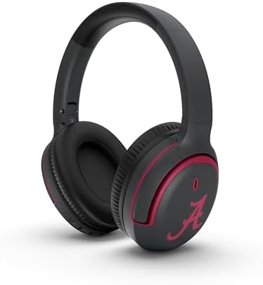 SOAR Collegiate Active Noise Cancelling Over the Ear Headphones, Clemson Tigers